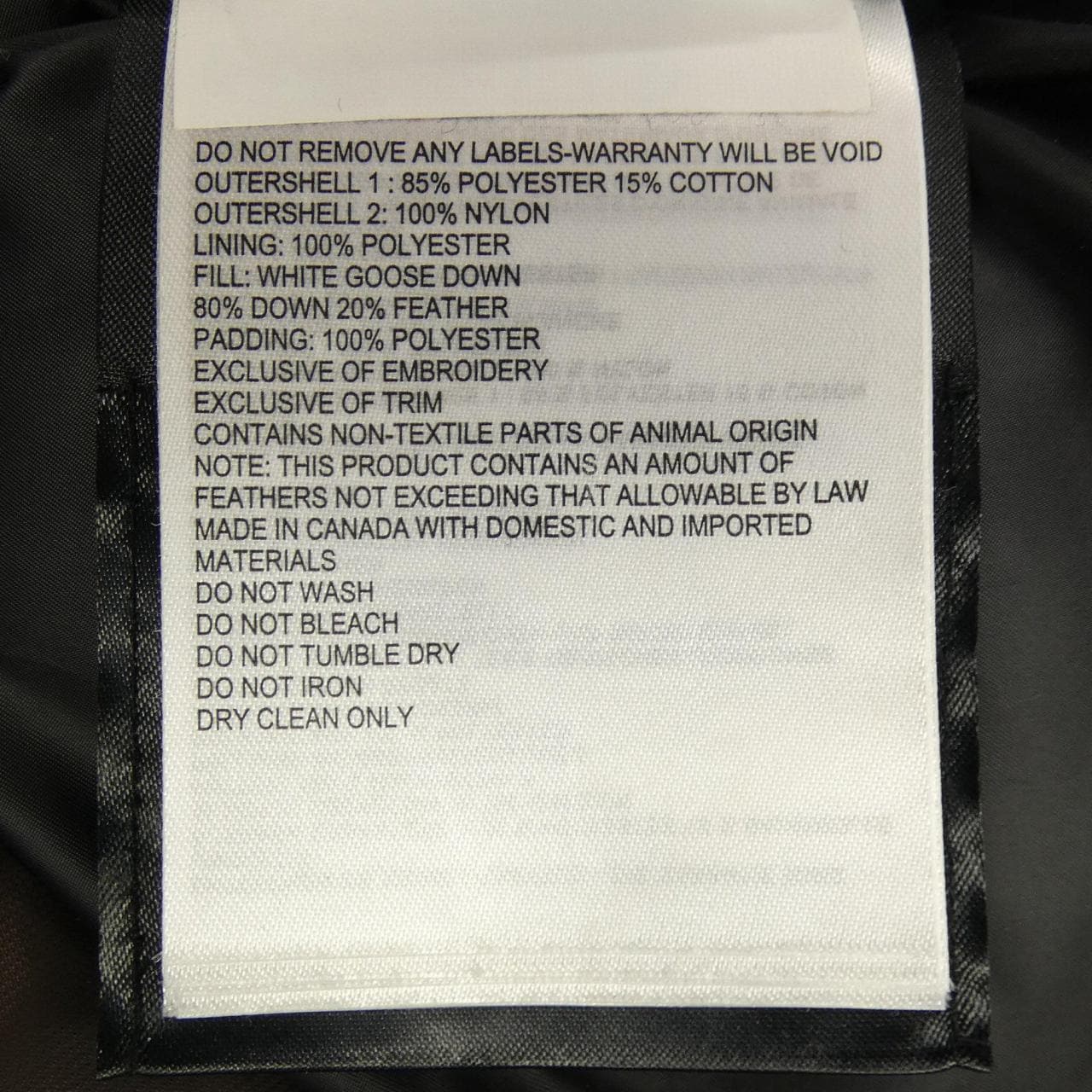 カナダグース CANADA GOOSE 3204L WHITEHORSE ホワイトホース ダウンジャケット