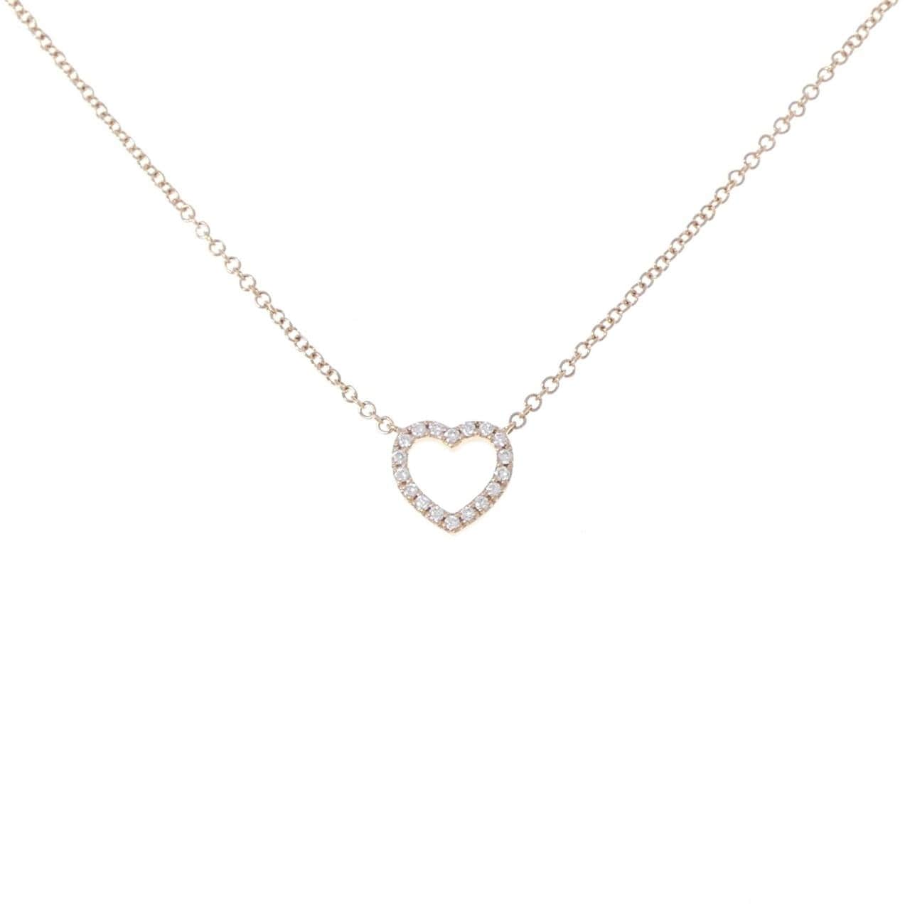 ティファニー メトロ ハート ミニ ネックレス