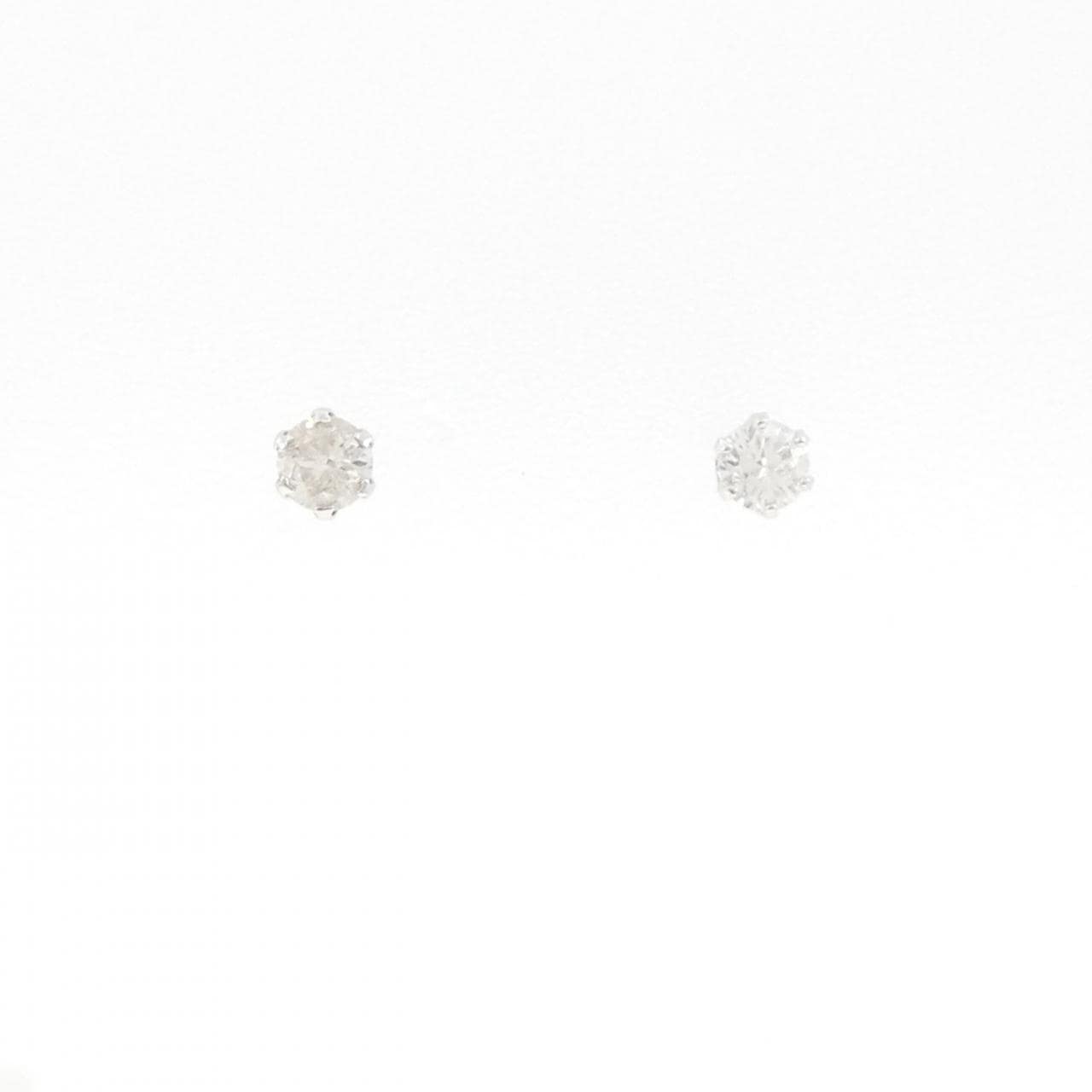 PT900 ダイヤモンド ピアス 0.25CT