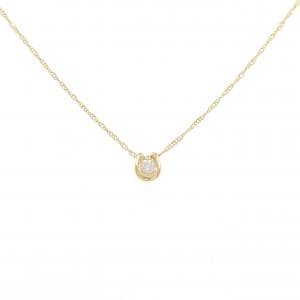 K18YG ダイヤモンド ネックレス 0.08CT