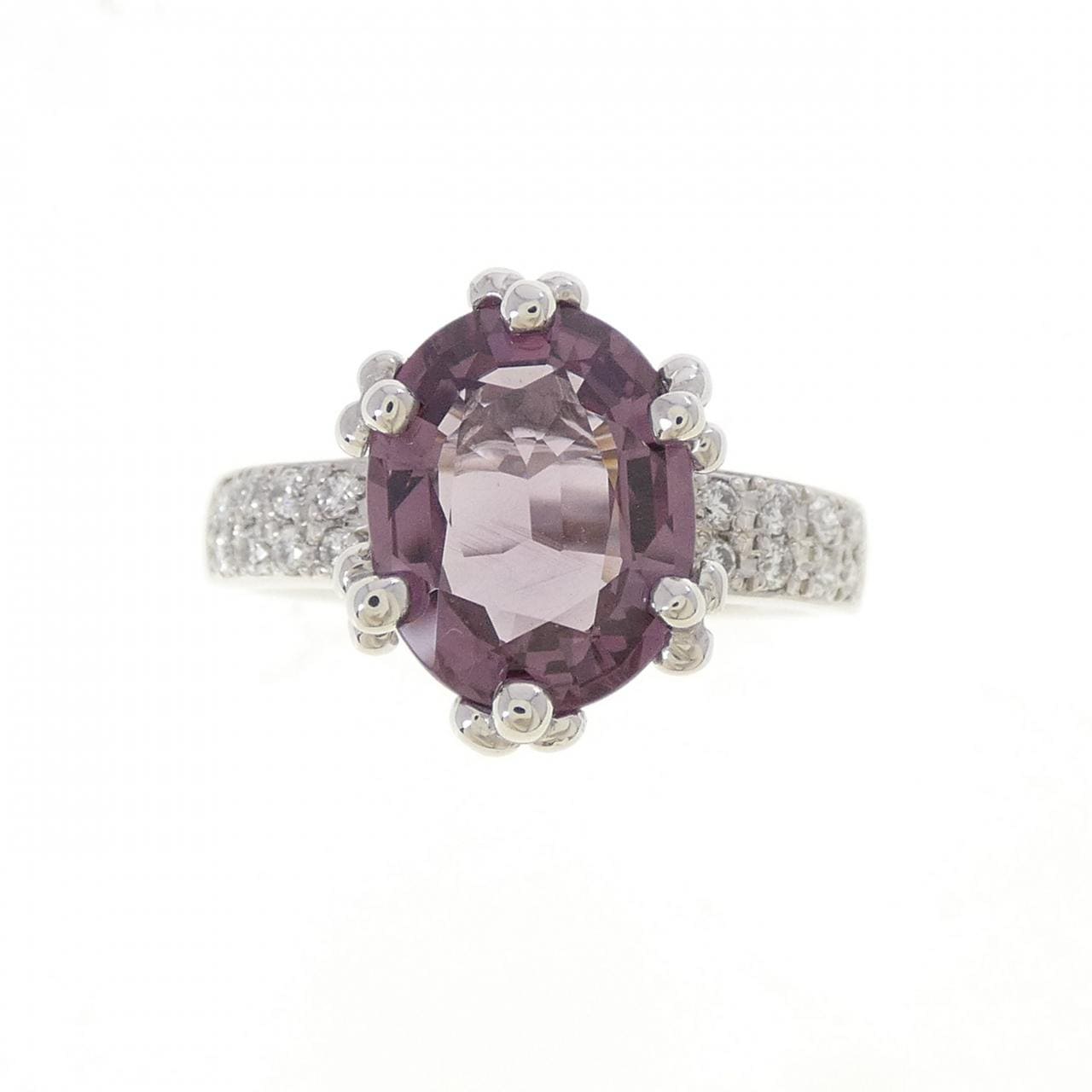 PT900 ガーネット リング 3.27CT