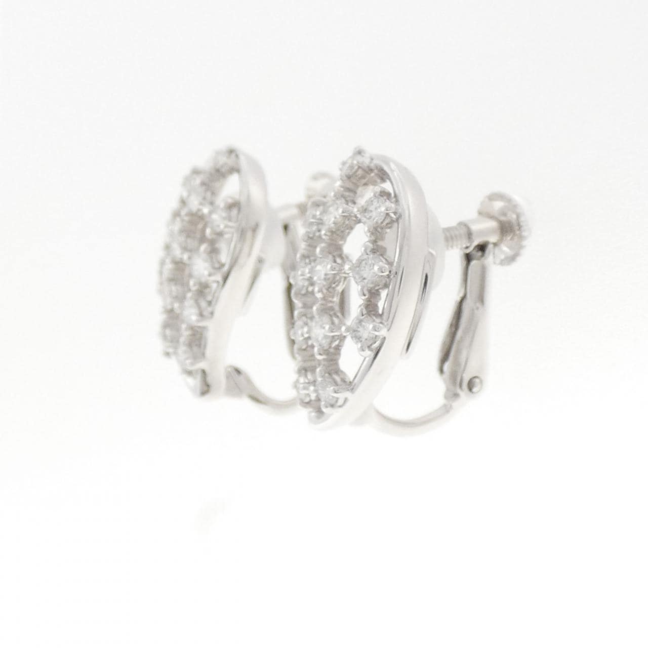 タサキ ダイヤモンド イヤリング 0.46CT