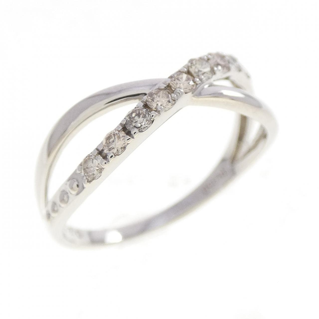 PT950 ダイヤモンド リング 0.20CT