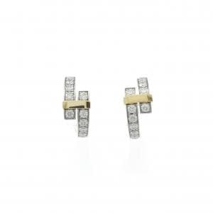 ティファニー エッジ フープ ピアス 0.74CT