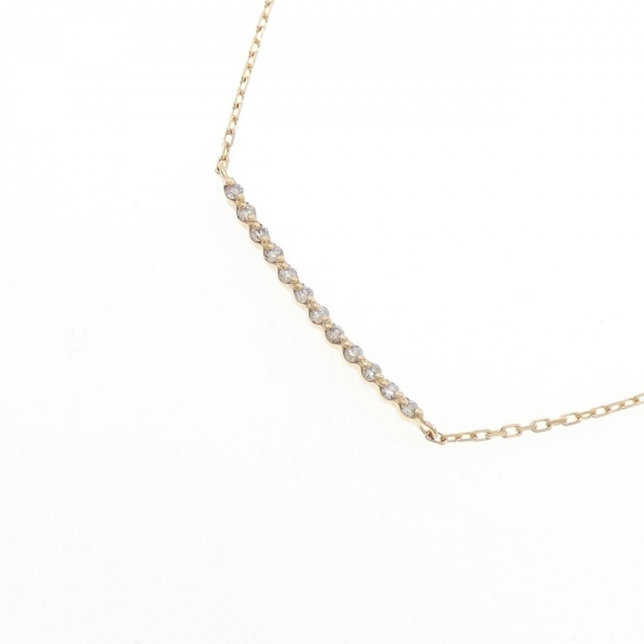 アガット ダイヤモンド ネックレス 0.06CT