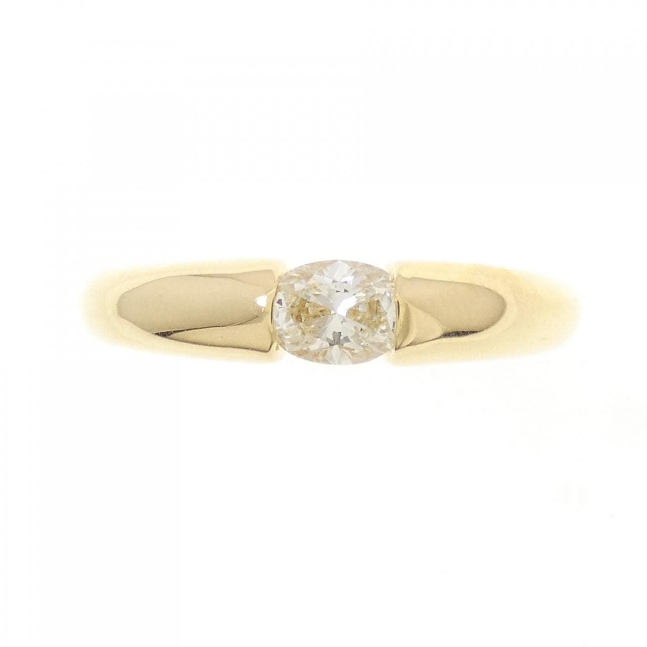 K18YG ダイヤモンド リング 0.41CT