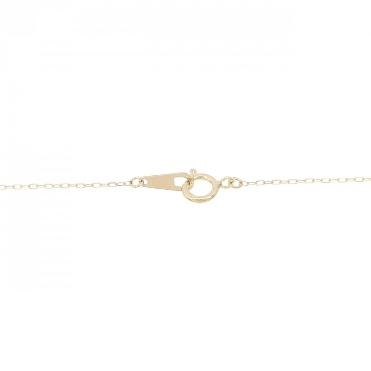 K10YG カラーストーン ネックレス