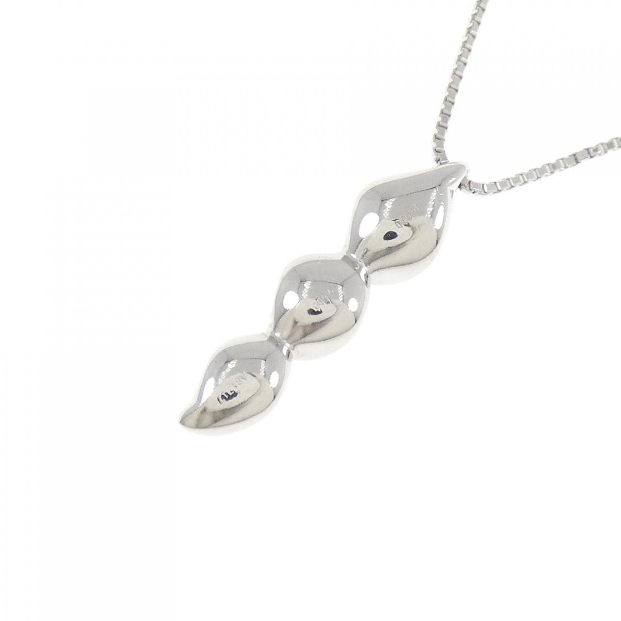 PT スリーストーン ダイヤモンド ネックレス 0.500CT