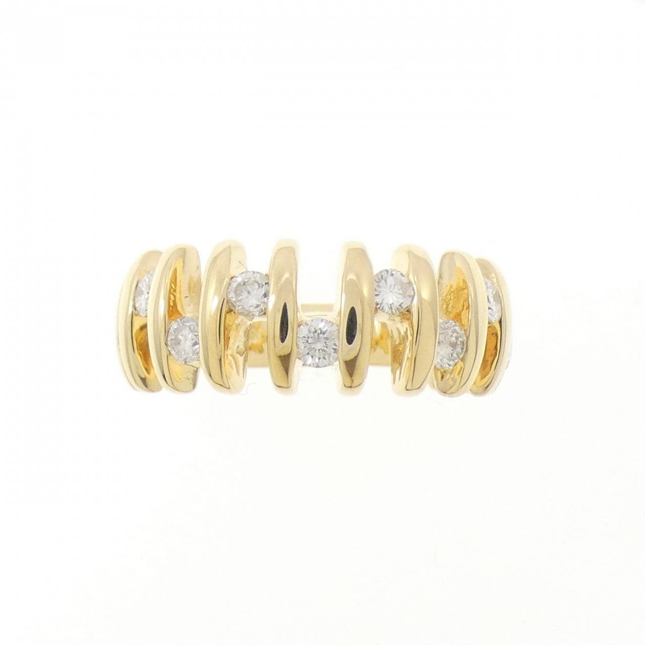 K18YG ダイヤモンド リング 0.43CT