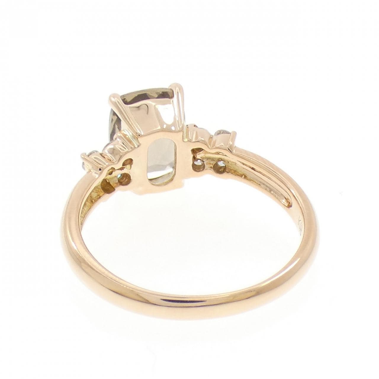 K18PG石英戒指 1.82克拉