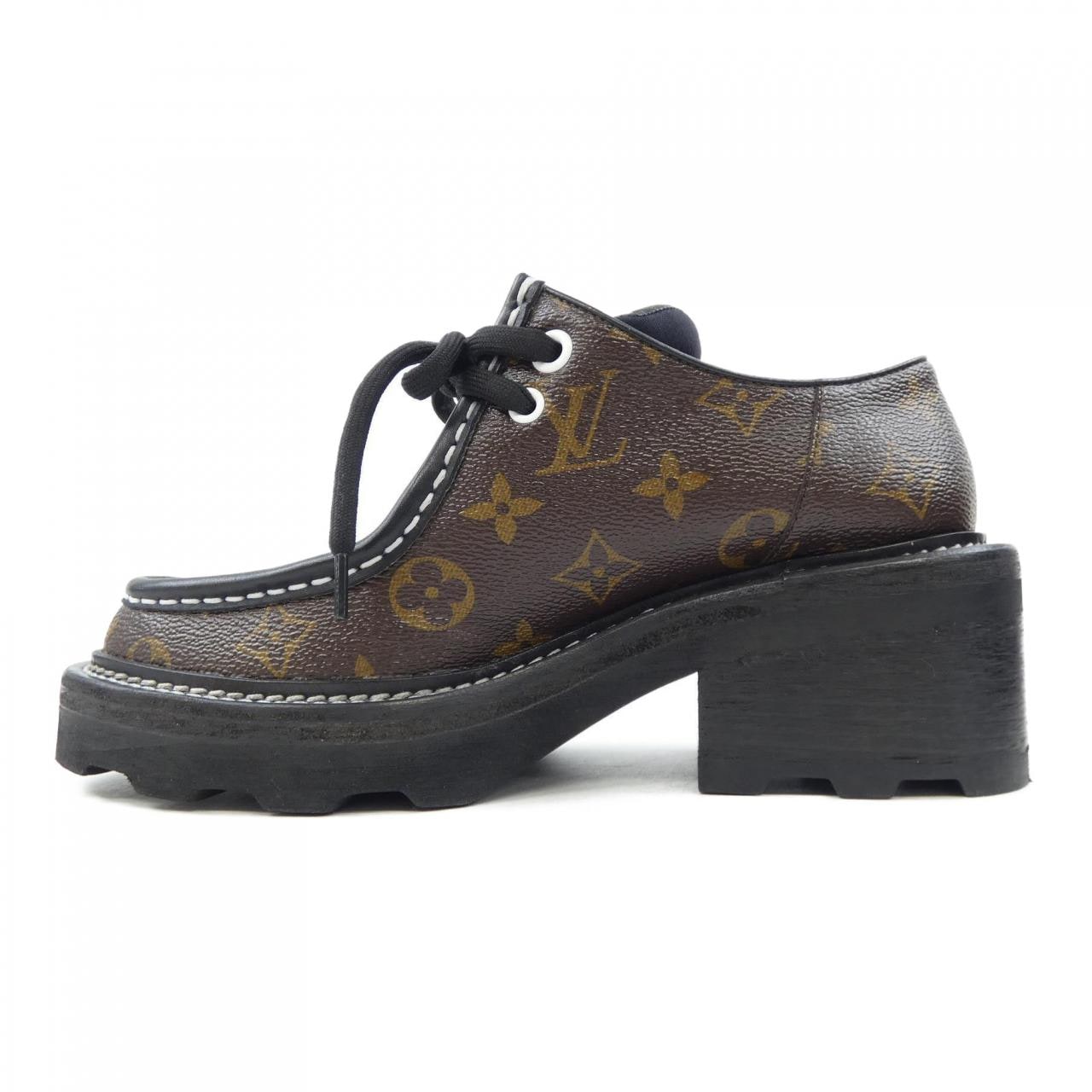 ルイヴィトン LOUIS VUITTON LVボブールライン ダービー シューズ
