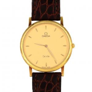 【ノーメンテナンス還元価格】オメガ デ･ヴィル YG 7300.11.02 YG クォーツ