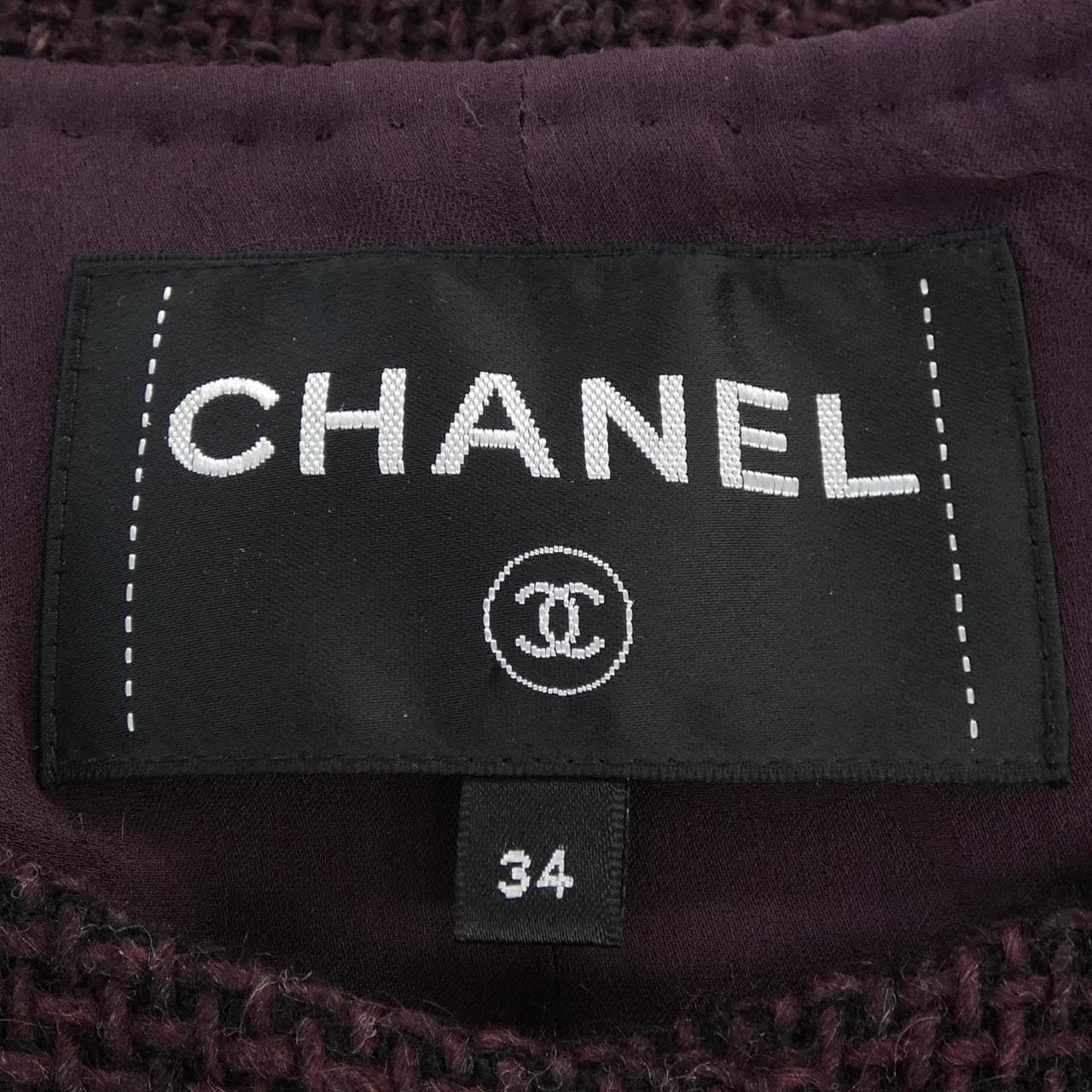 シャネル CHANEL LOOK1 P71176V37139 21B ノーカラージャケット