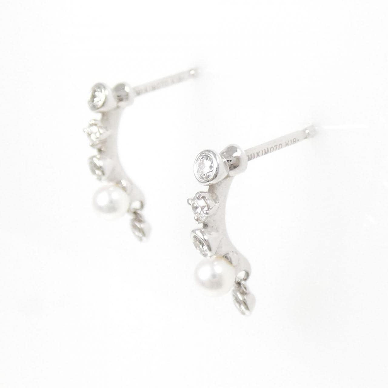 ミキモト アコヤパール ピアス 3.1mm