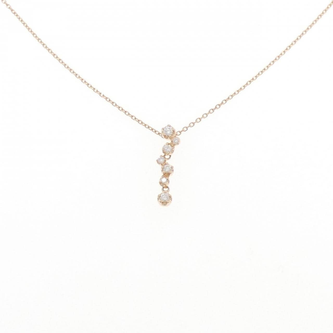 スタージュエリー ダイヤモンド ネックレス 0.12CT