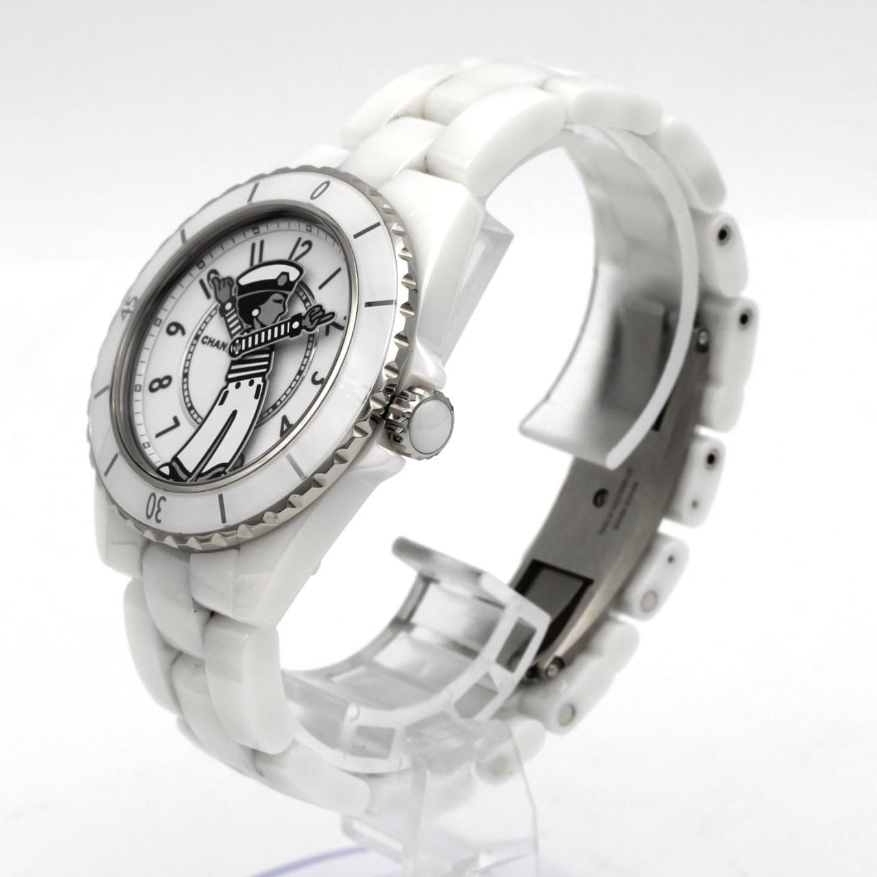 シャネル マドモアゼルJ12ラパウザ 38mmセラミック LIMITED H7481 セラミック 自動巻