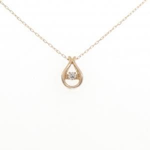 K18PG ダイヤモンド ネックレス 0.02CT