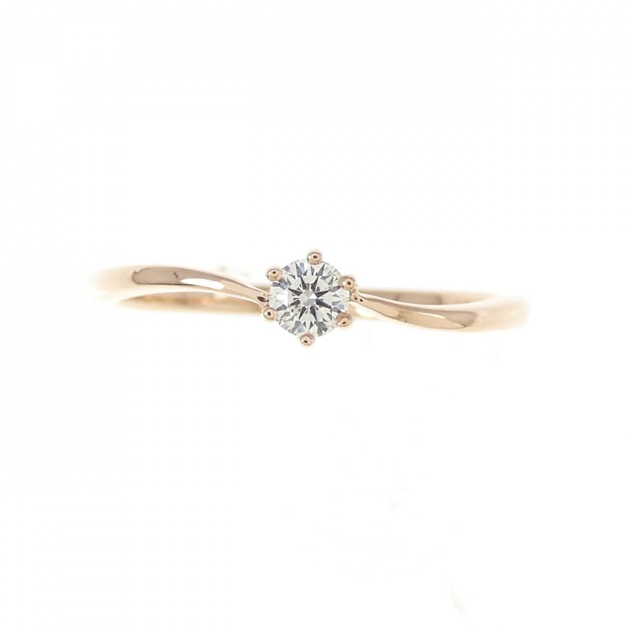K10PG ダイヤモンド リング 0.09CT