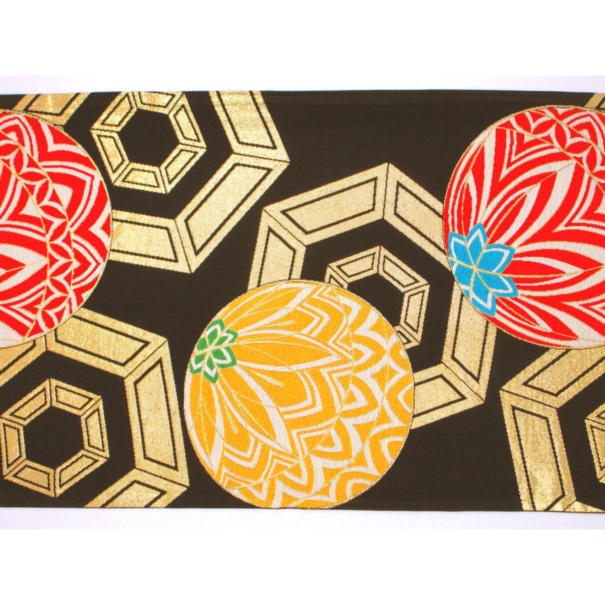 袋帯　芯なし仕立