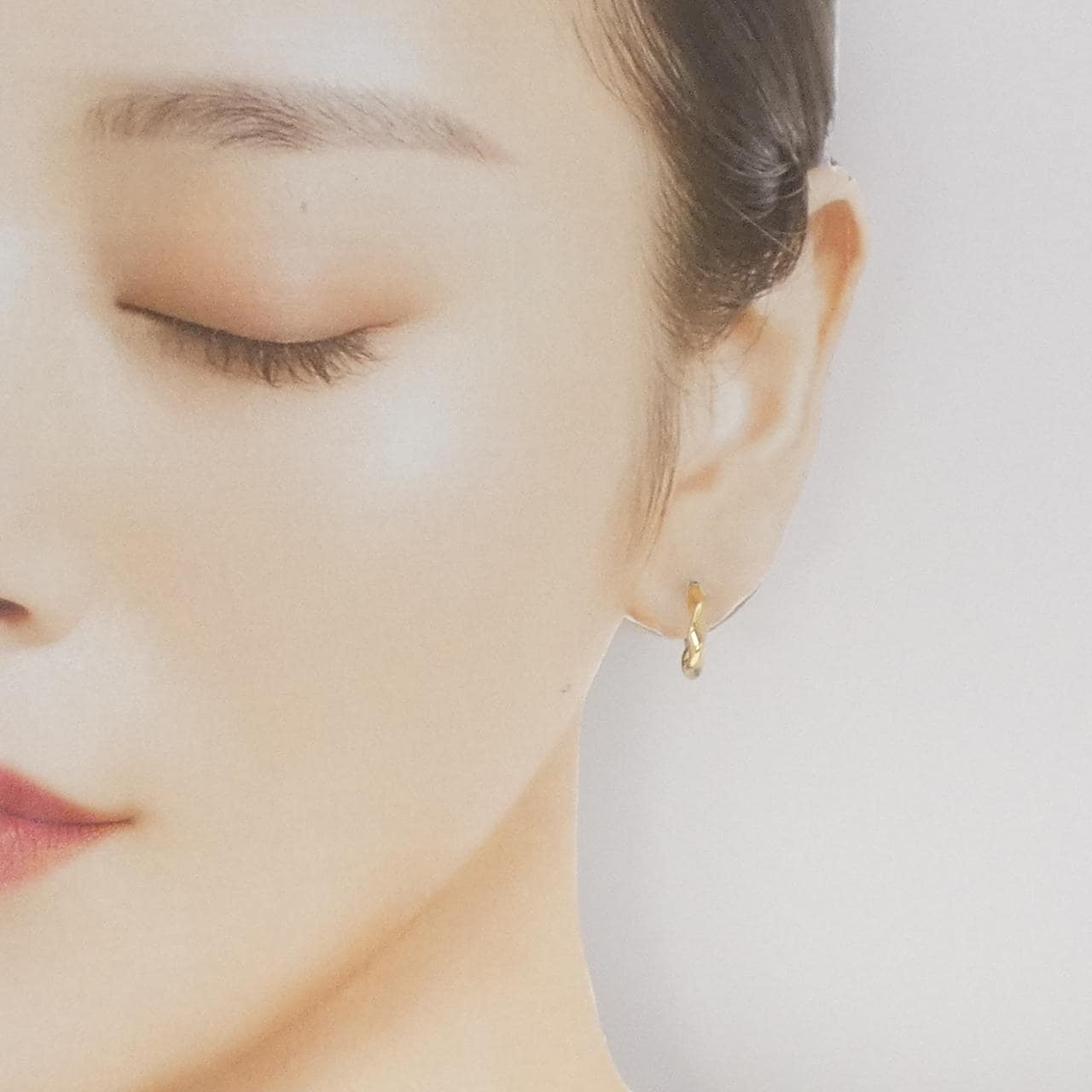 750YG ピアス 片耳