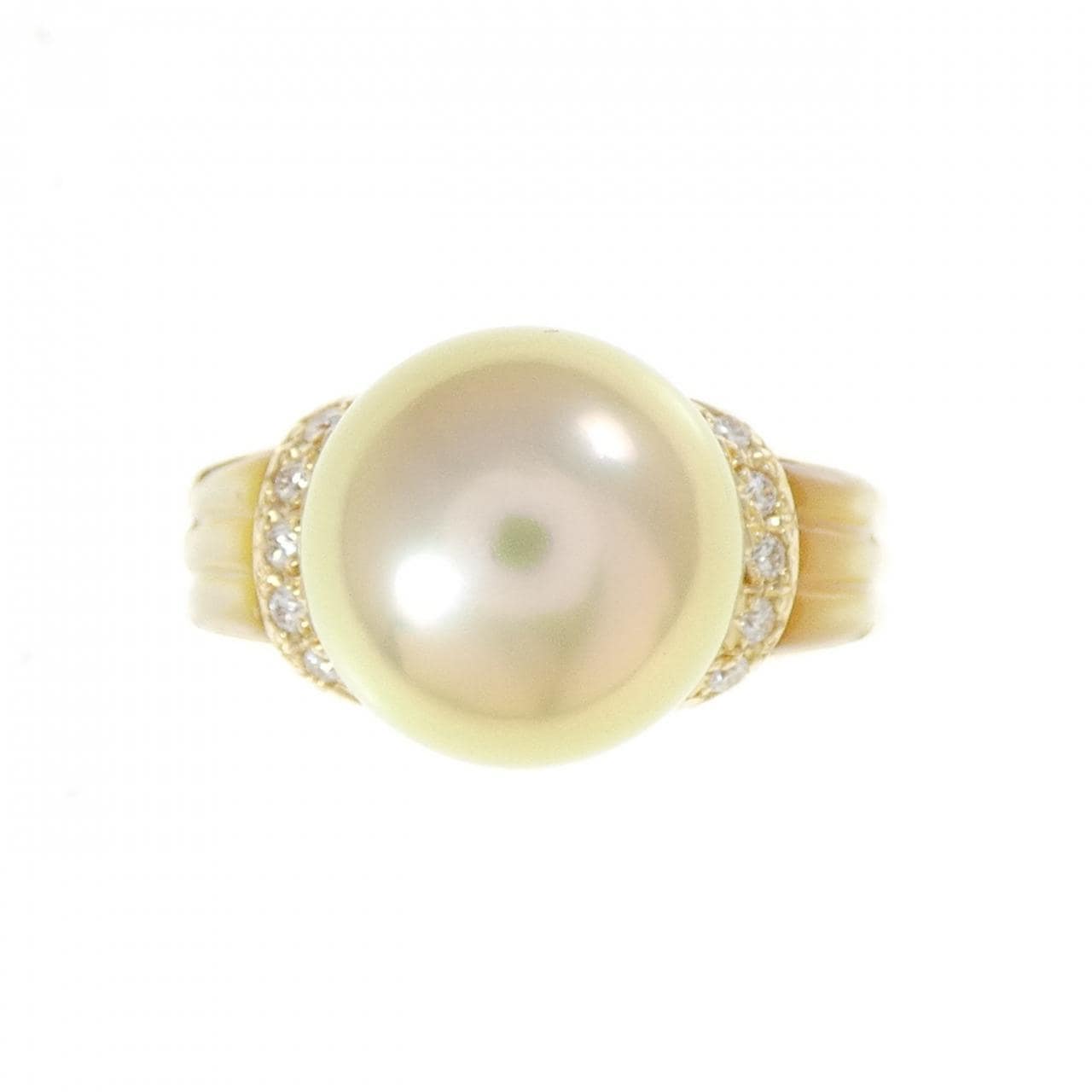 タサキ 白蝶パール リング 11.2mm