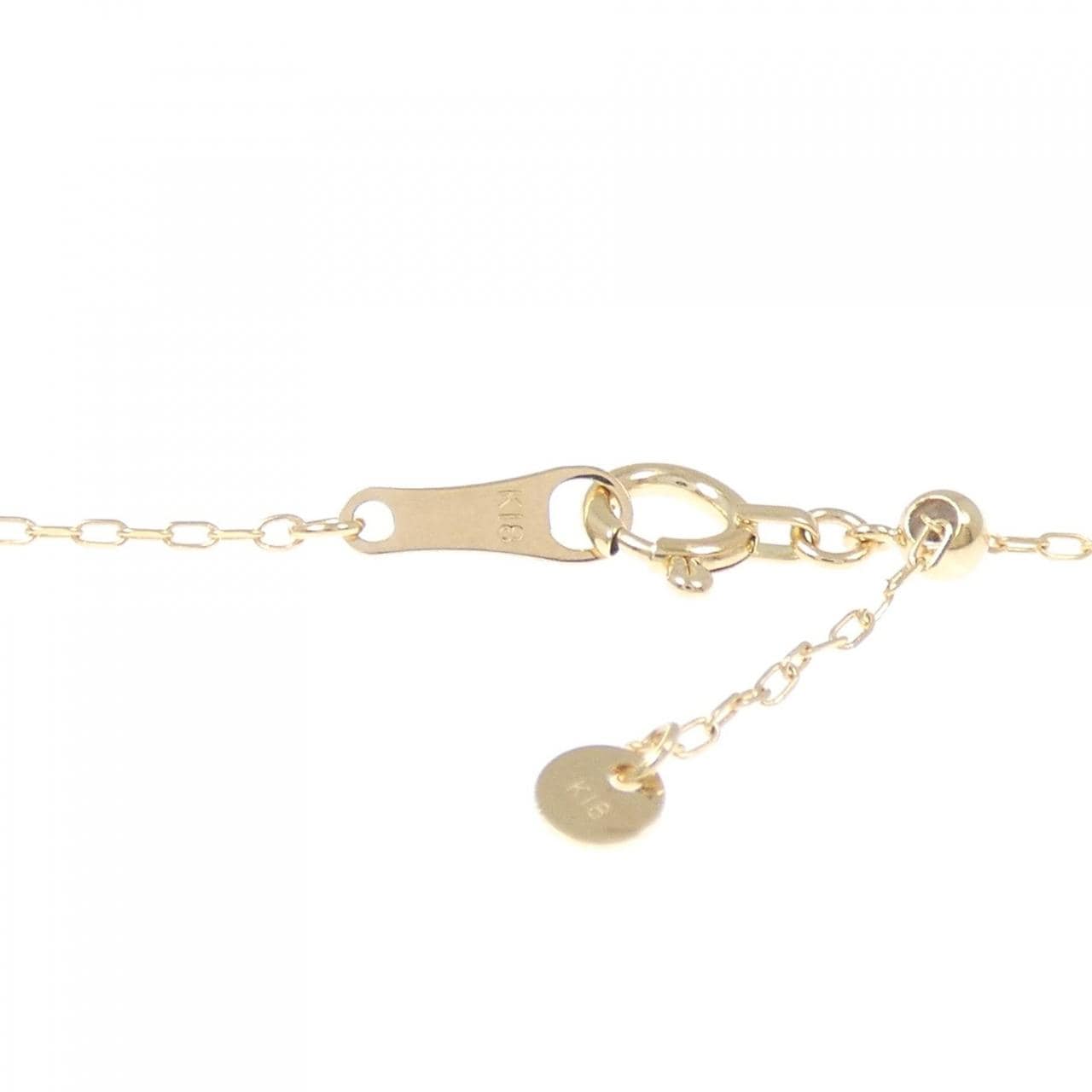 K18YG ダイヤモンド ネックレス 0.05CT