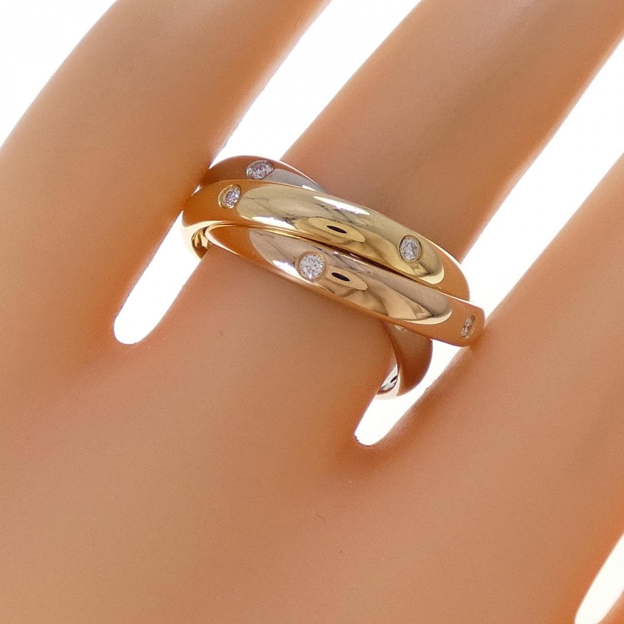 カルティエ トリニティ スター リング