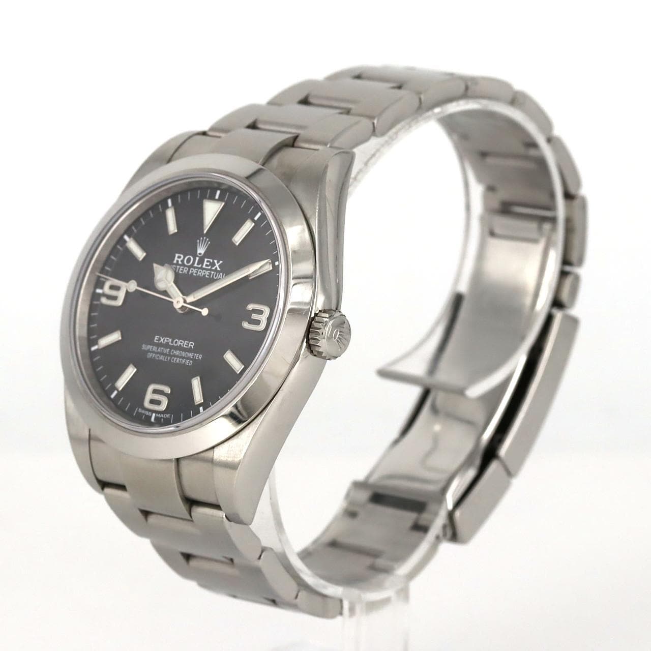 【ノーメンテナンス還元価格】ロレックス エクスプローラーI 214270 SS 自動巻 ランダム番