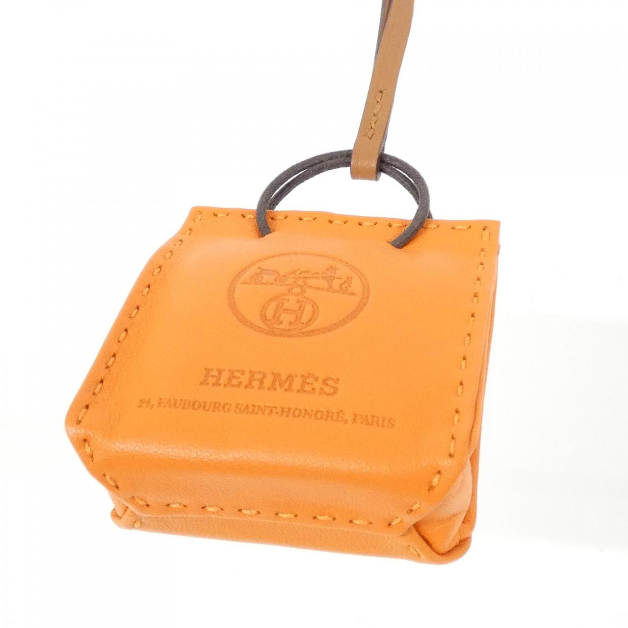 エルメス サック オランジュ バッグチャーム  079065CA