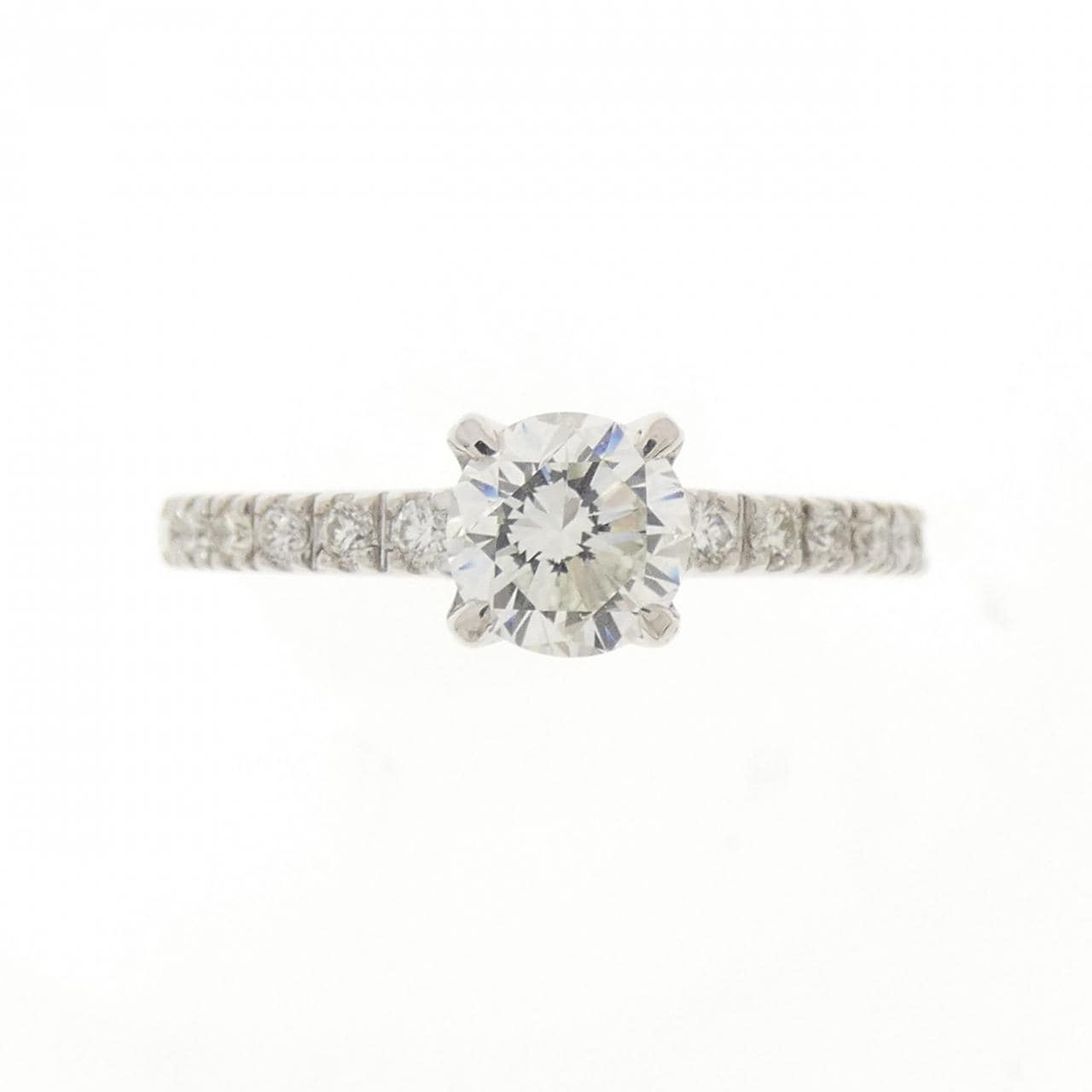 PT900 ダイヤモンド リング 0.519CT I VS2 Good