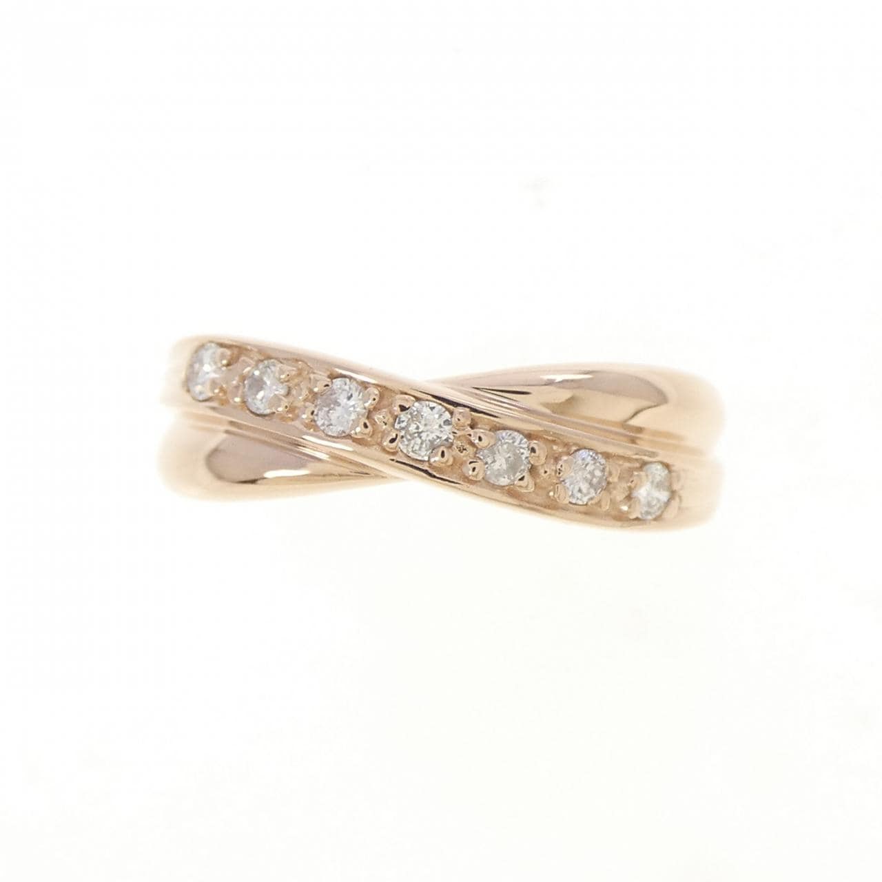 K18PG ダイヤモンド リング 0.14CT