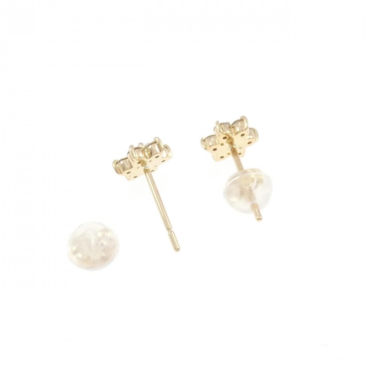 K18YG Diamond earrings 0.30CT