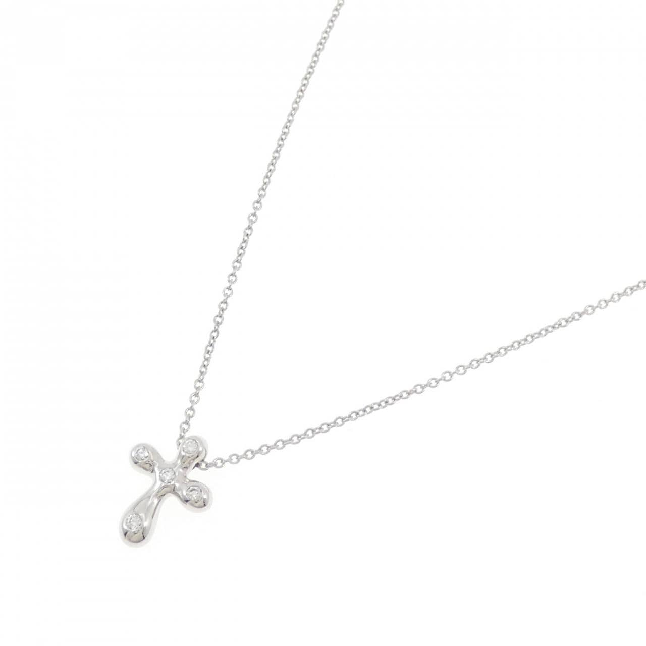 ティファニー ミニクロス ネックレス