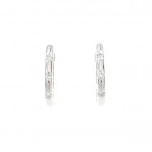 K18WG ダイヤモンド ピアス 0.20CT