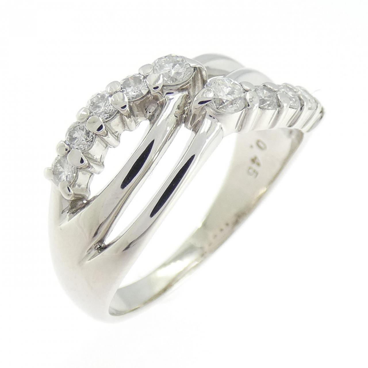 PT900 ダイヤモンド リング 0.45CT