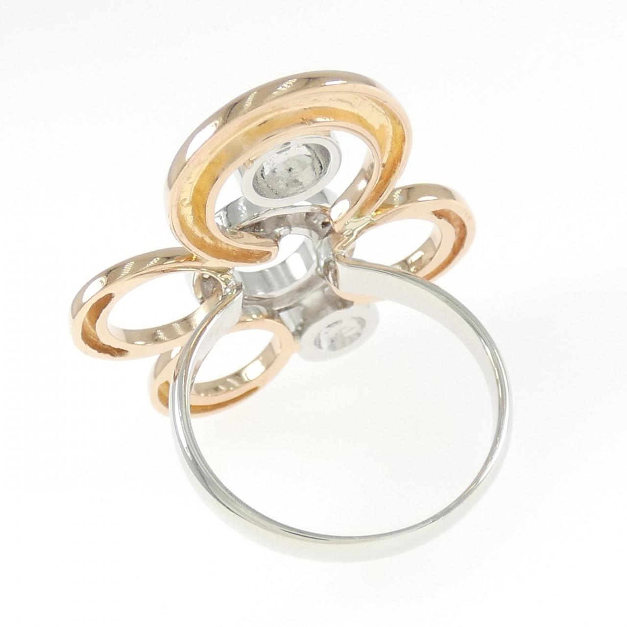 750WG/750PG ダイヤモンド リング 0.38CT