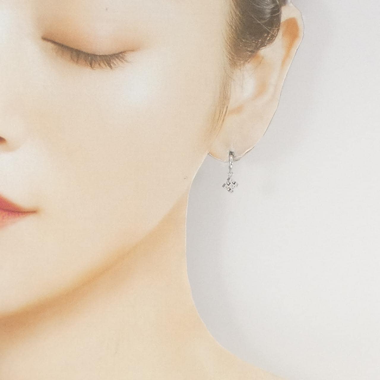 PT950/PT900 ダイヤモンド ピアス