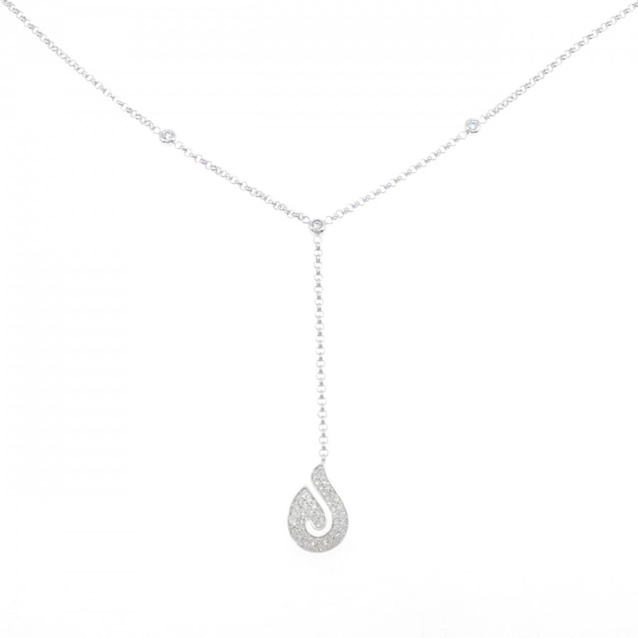 750WG ダイヤモンド ネックレス