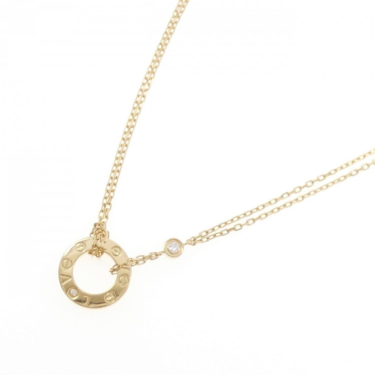 カルティエ ラブ ネックレス