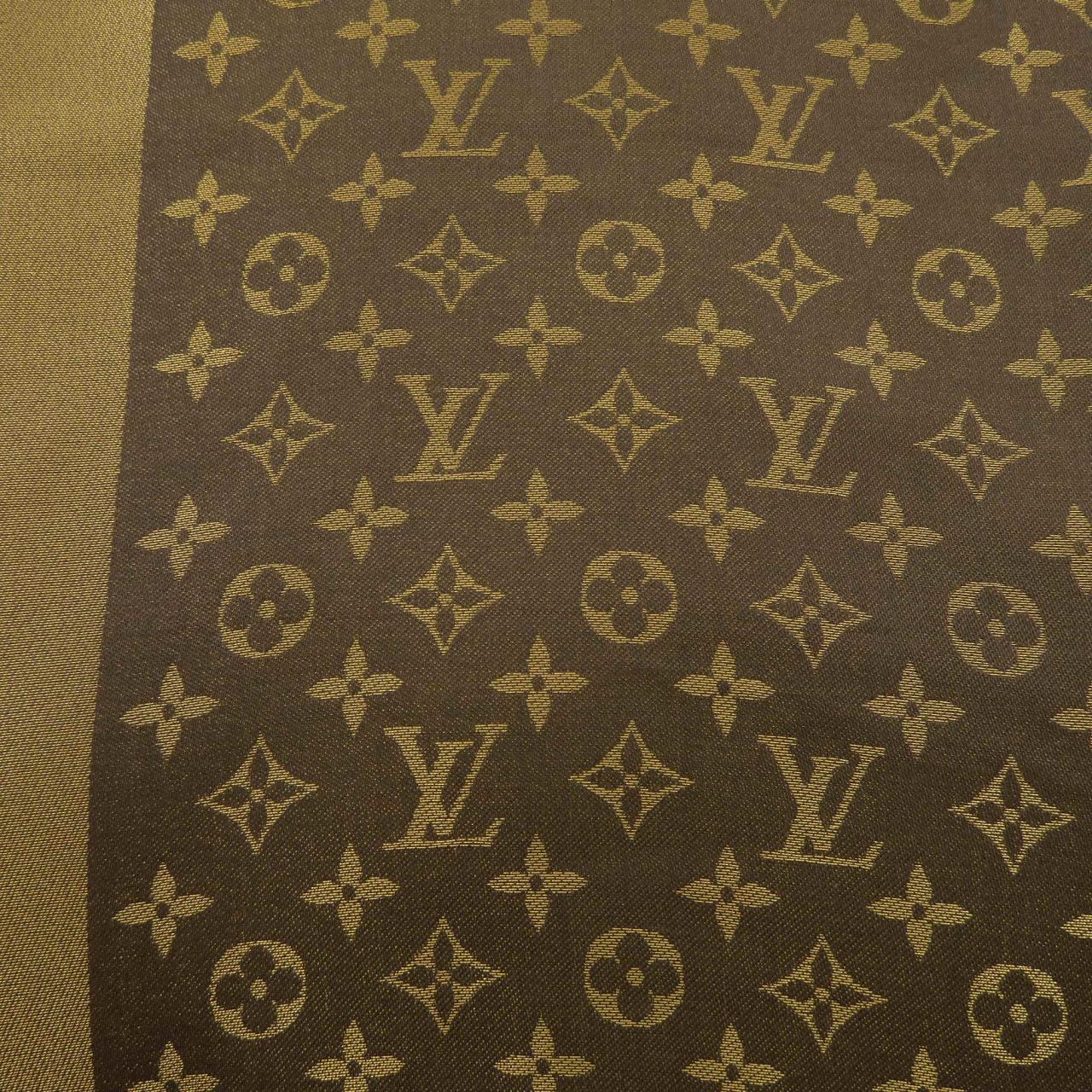 ルイヴィトン LOUIS VUITTON モノグラム シャイン M75122 ショール