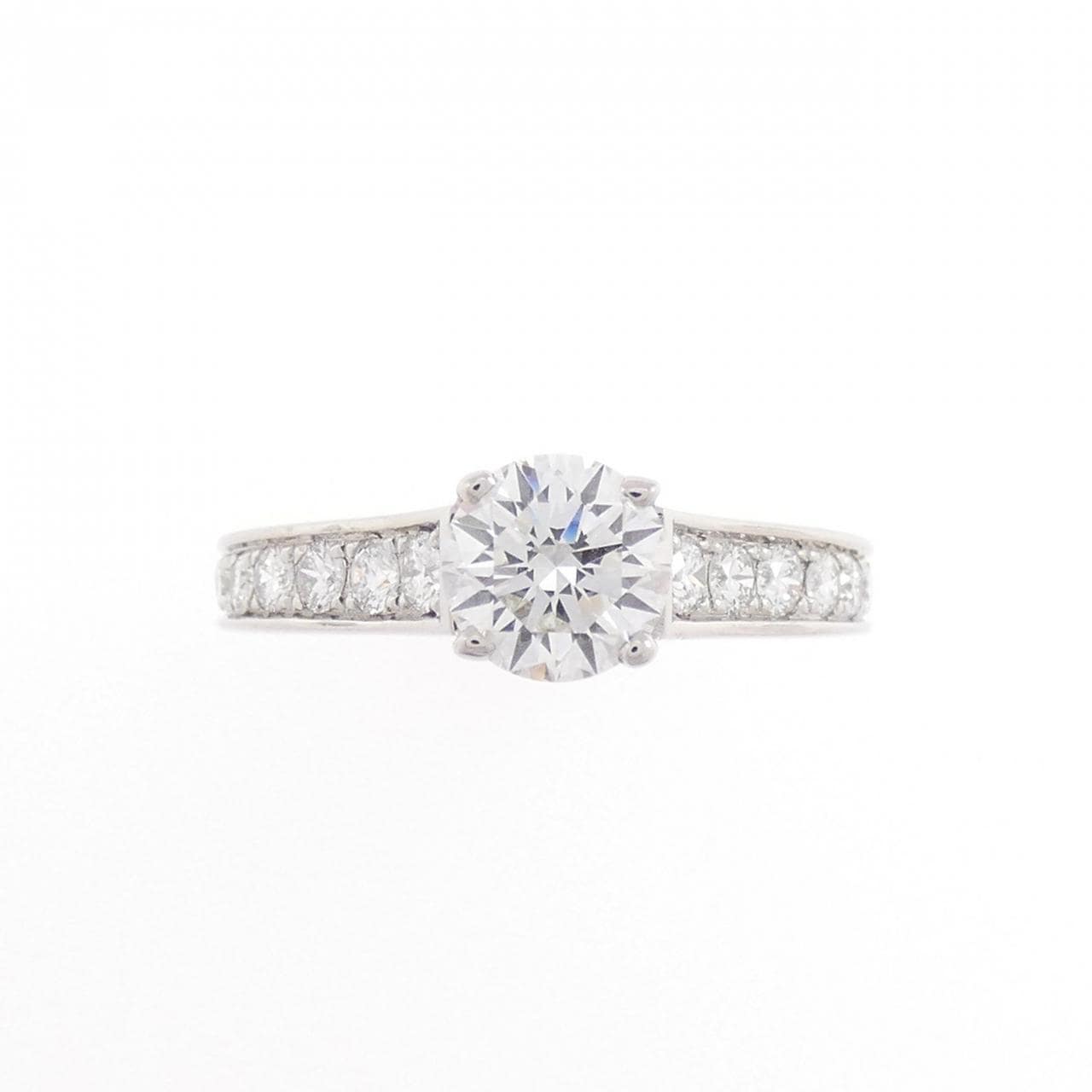 カルティエ 1895 ソリテール リング 0.60CT H VVS1 EXT