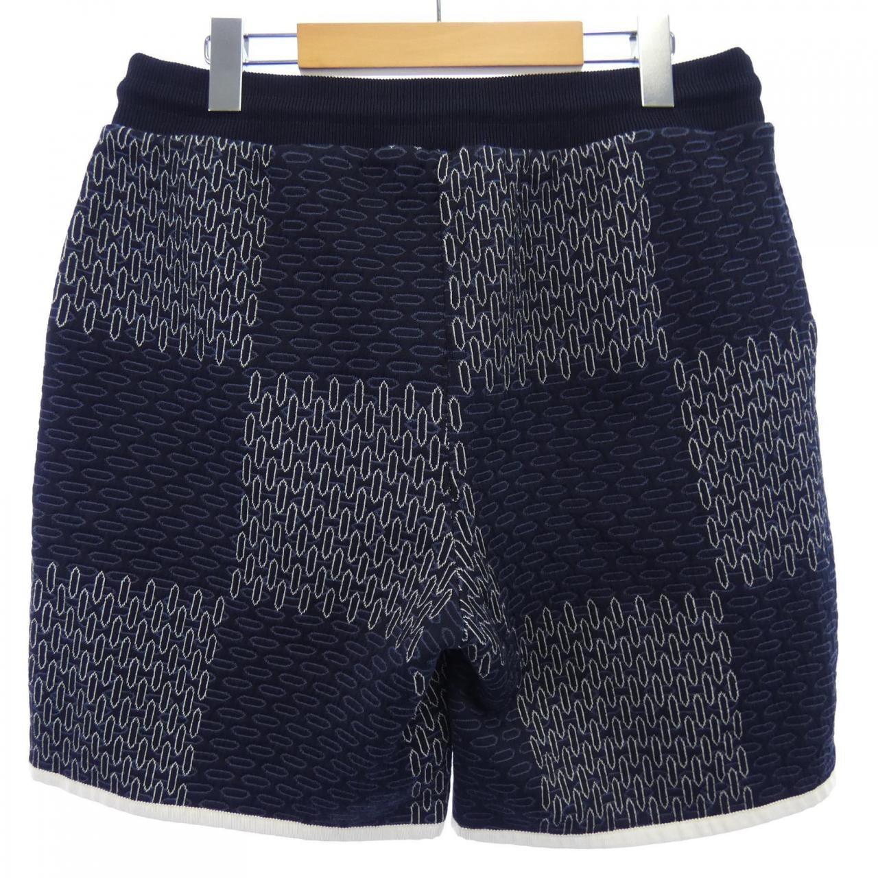 ルイヴィトン LOUIS VUITTON ダミエキルテッドコットンショーツ HRY71WNGG ショートパンツ