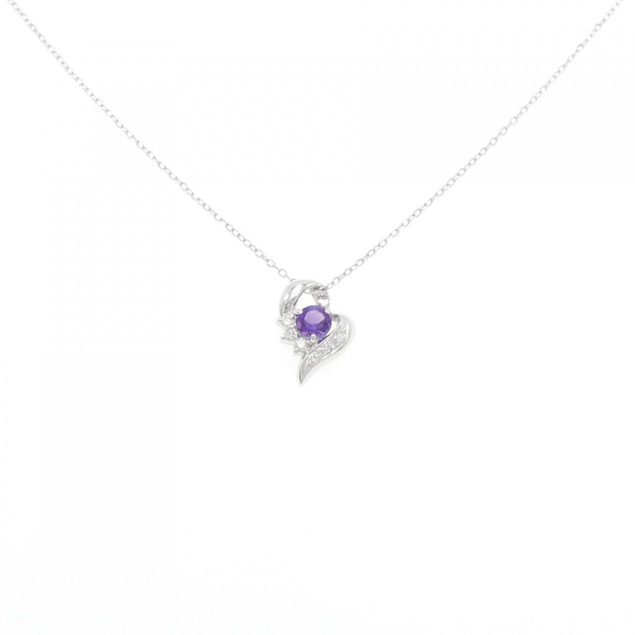 K10WG Amethyst Necklace