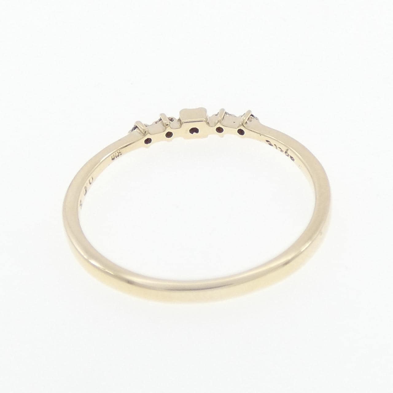 アガット ダイヤモンド リング 0.03CT