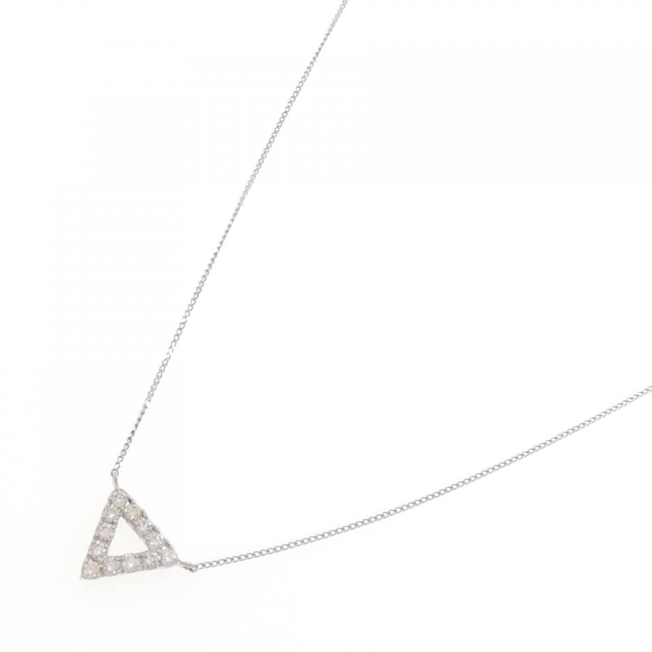 【新品】PT ダイヤモンド ネックレス 0.30CT
