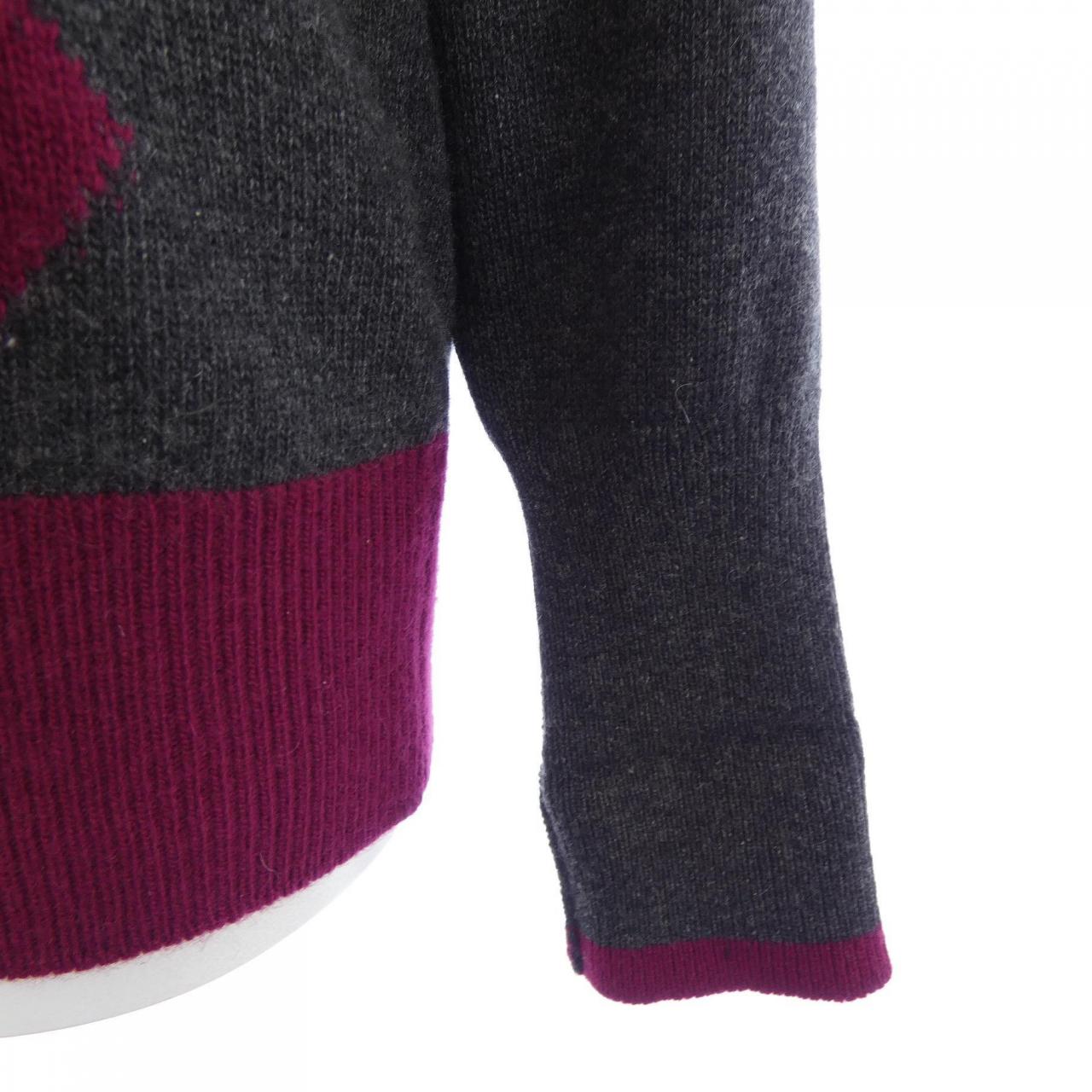 【ヴィンテージ】シャネル CHANEL MADE IN SCOTLAND バッグボタン カーディガン