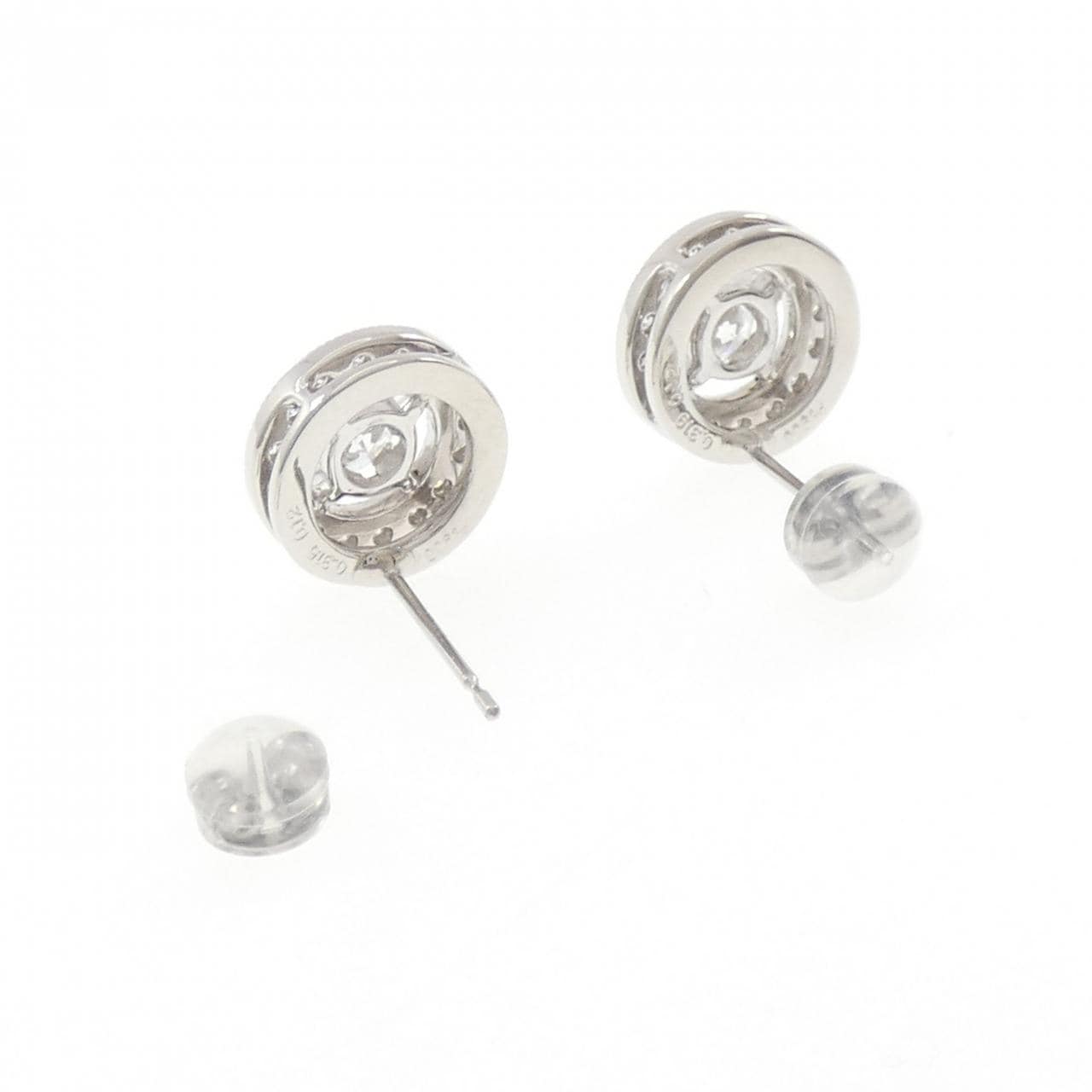 PT900 Diamond Earrings 0.634CT
