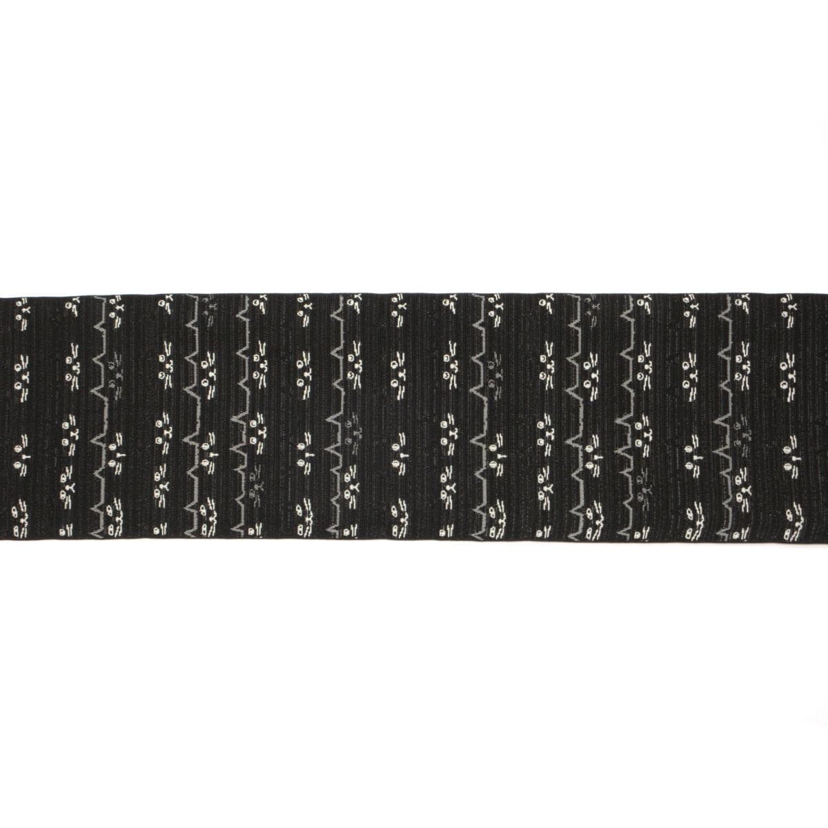 【新品】半幅帯　猫