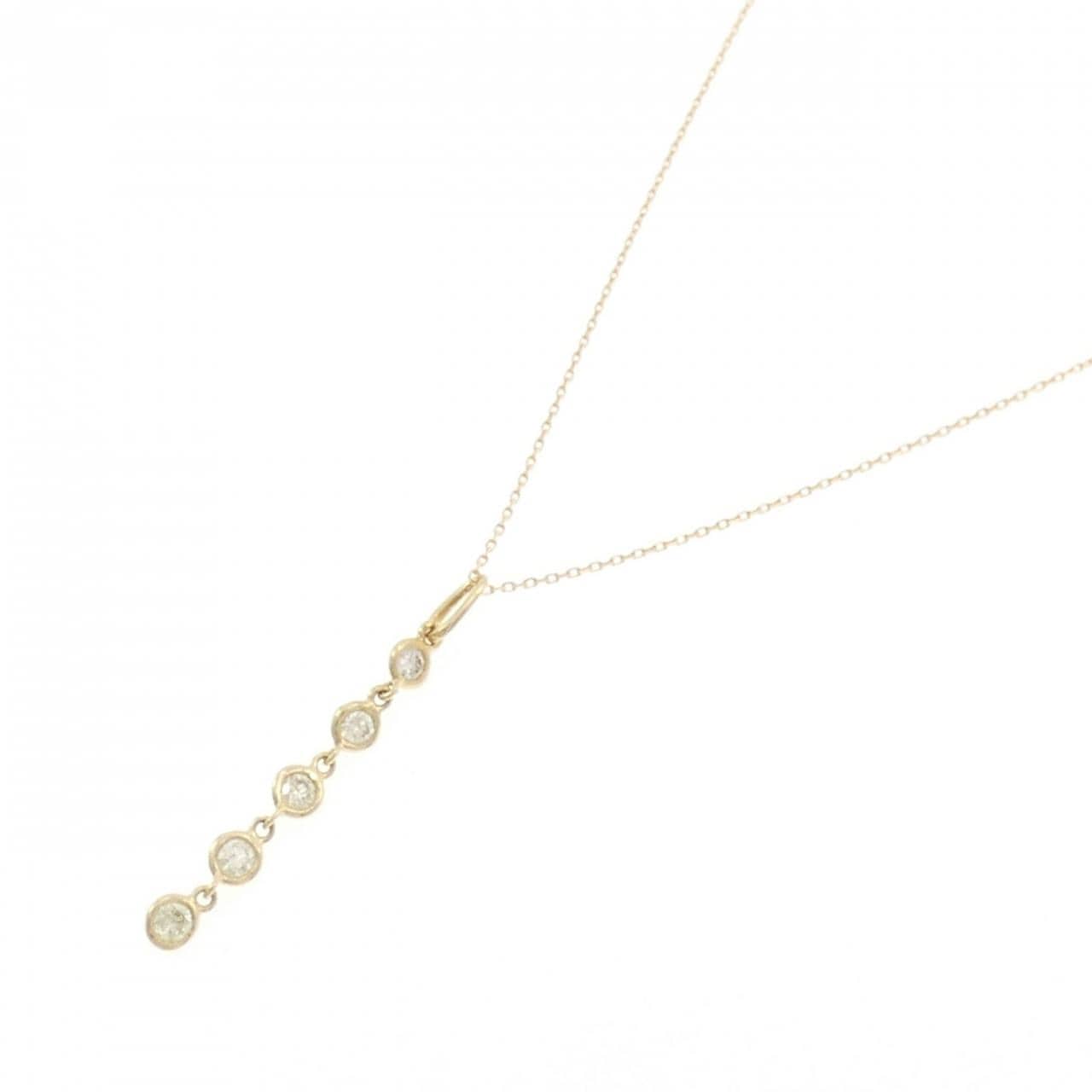 ジーエスティービー ダイヤモンド ネックレス 0.35CT