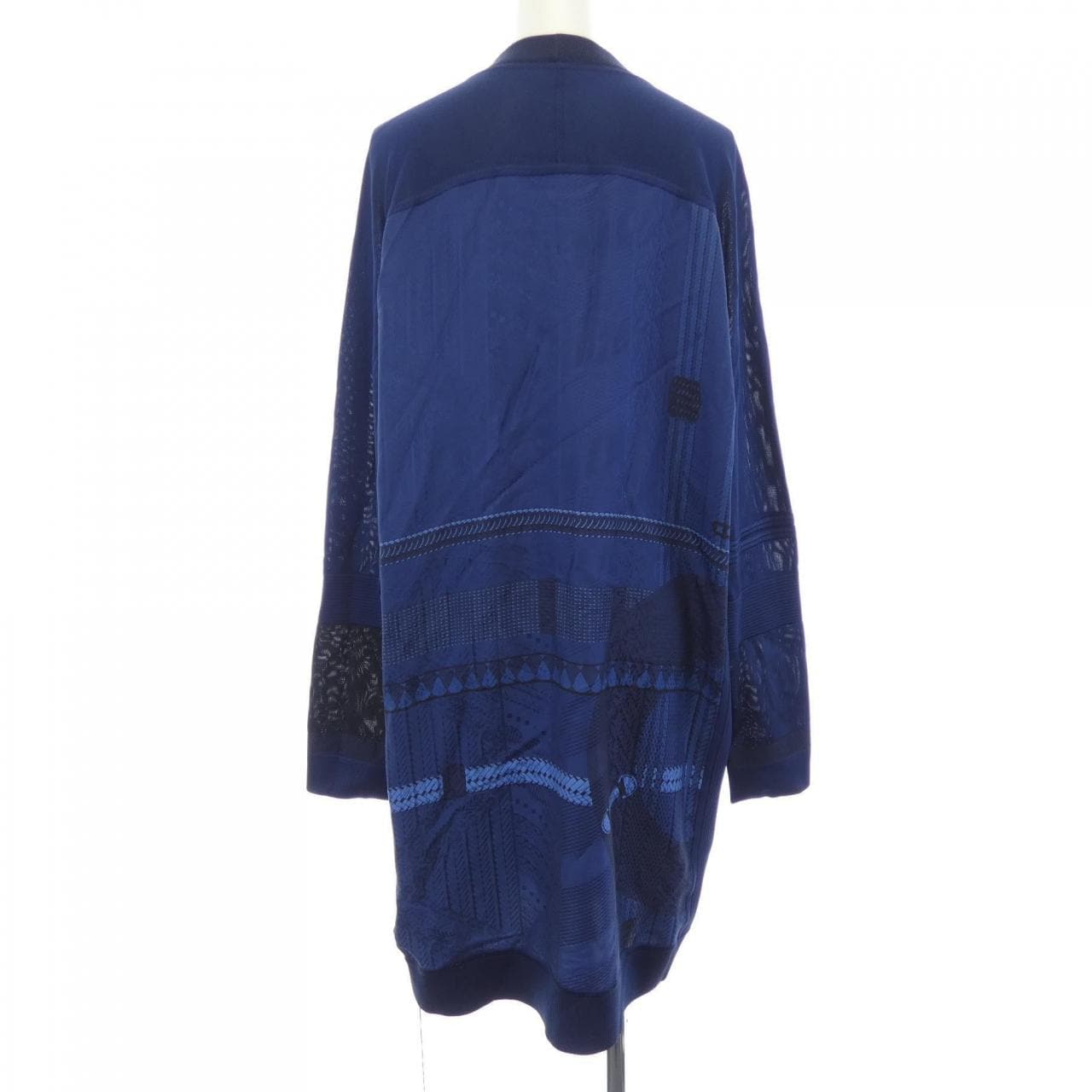 エルメス HERMES DRESSAGE TRESSAGE 5H2806DW ツイルレーヌ ロングカーディガン